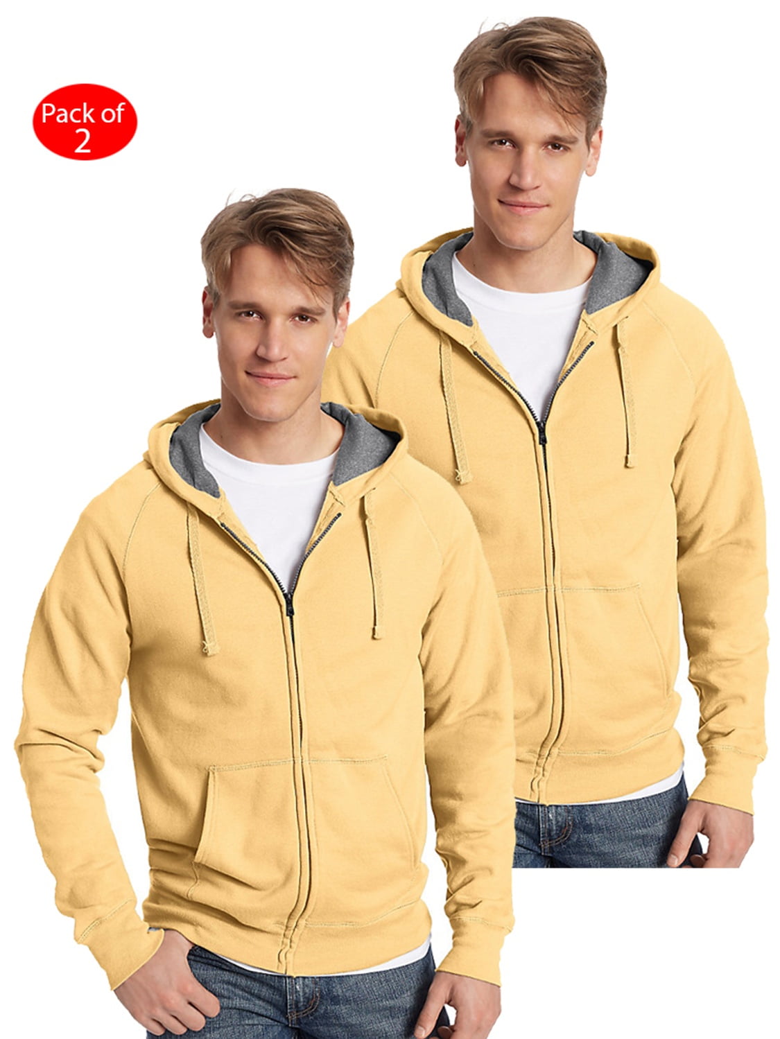 hanes gold hoodie