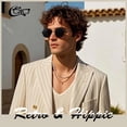 thumbnail image 3 of Gafas de sol CGID E01, estilo retro vintage, polarizadas, 2 paquetes, 3 of 9