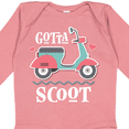 thumbnail image 4 of Inktastic Gotta Scoot Cute Scooter Girls Long Sleeve Baby Bodysuit, 4 of 5