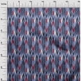 thumbnail image 2 of oneOone Cotton Poplin Fabric Arrow Ikat Printed Fabric 1 Yard 42 Inch Wide, 2 of 4