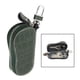 thumbnail image 3 of Estuche para llaves de coche de negocios de moda para hombre con cremallera y funda de piel de vaca Verde, 3 of 9
