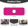 thumbnail image 2 of Kdxio Darkmagenta Pattern Non-Slip Diatom Mud Faucet Drain Pad,Self Absorbent Mat for Kitchen Sink for Variety Kitchen & Bathroom Countertops, 2 of 7