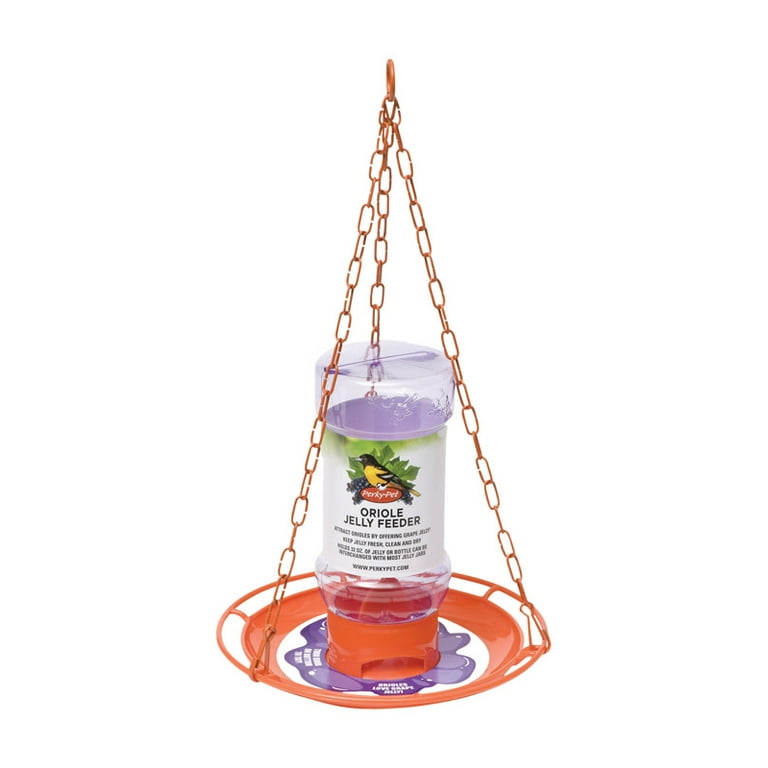 Perky-Pet 32 oz Oriole Jelly Wild Bird Feeder Perky-Pet 32 oz Oriole Jelly Wild Bird Feeder