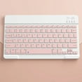 thumbnail image 4 of DEBGFS Clearance Wireless Keyboard and Mouse Combos  Bluetooth Keyboard & Mouse Portable BT Wireless Keyboard & Mouse For Android PC Tablet,pink, 4 of 5