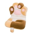 thumbnail image 1 of ERK 1Pcs Adorable Cat Cushion With Memory Foam Non Slip Base Cute Gaming & Desk Pad For Back Support Home, 1 of 5