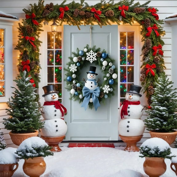 ChicYu 70.86x35.43in Christmas Door Cover Santa Door Banners Holiday Party Decoration Door Hanging Decoration for Covering Doors or Hanging as Decor