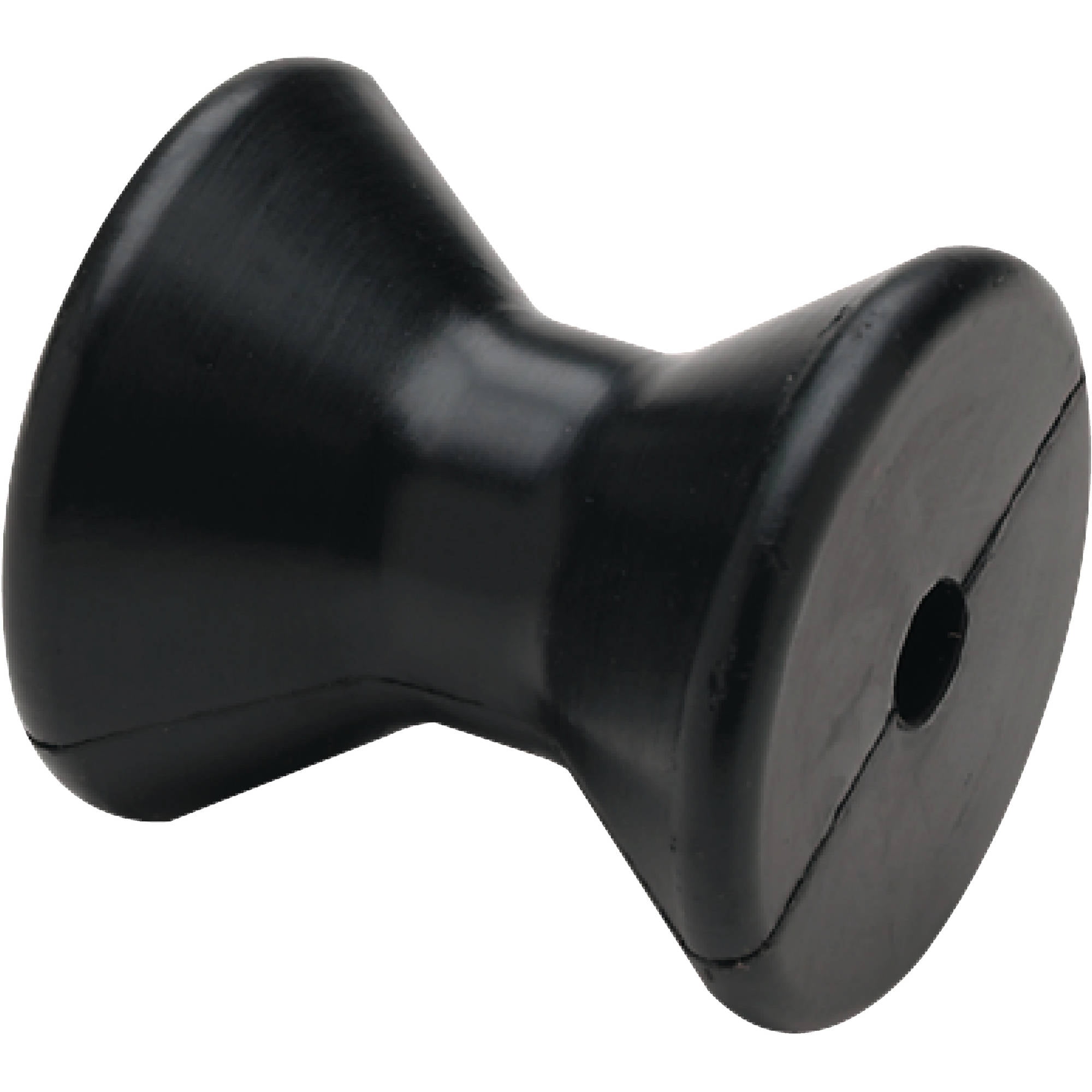 Boat Marine Trailer Black Rubber Bow Roller 4 Length With 1/2 ID Hole