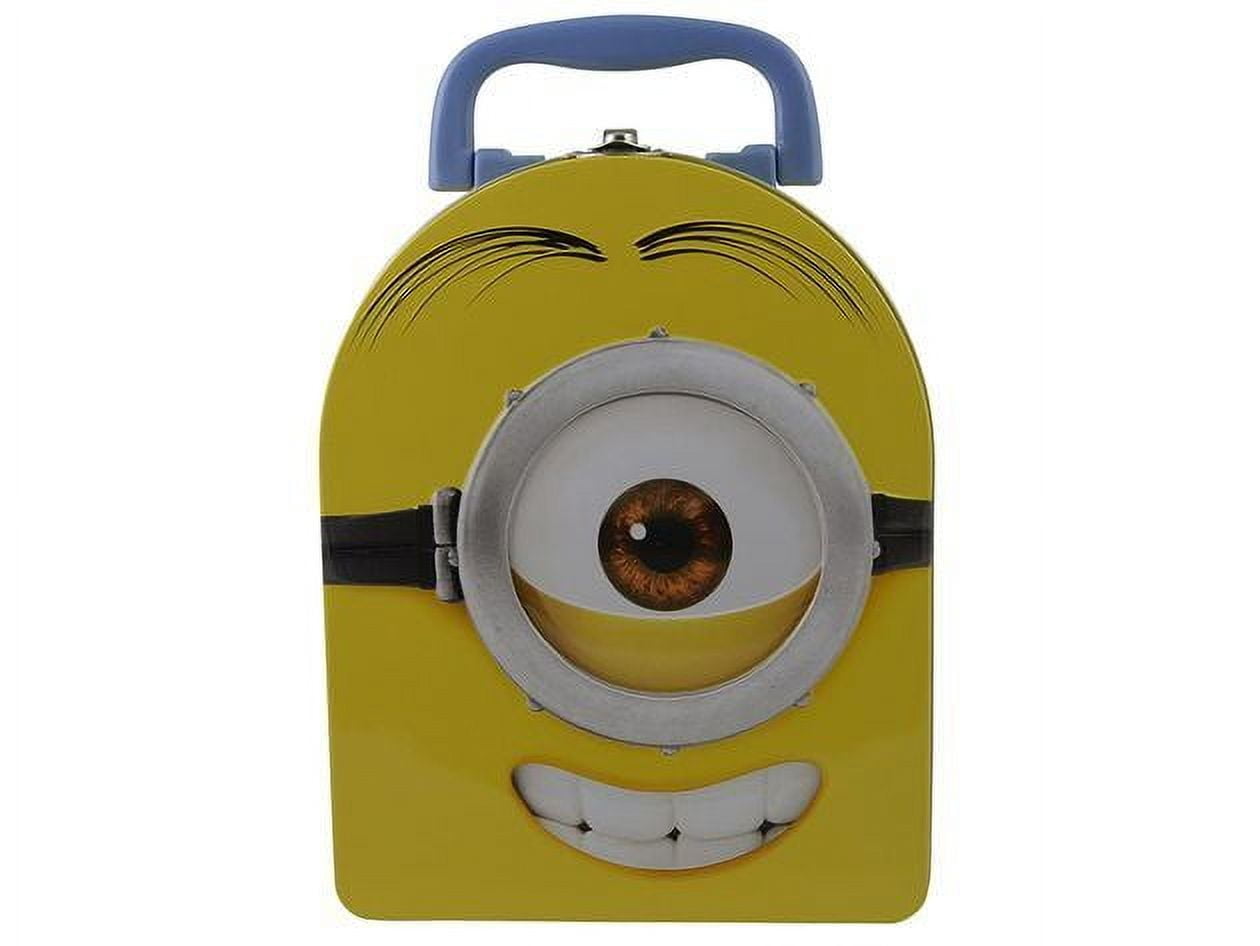 Despicable Me Minion Lunch Tin Dome Shape Tin Lunch Box x 3