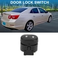 thumbnail image 3 of Interruptor de bloqueo de puerta de coche Unique Bargains No.15823977 para Chevrolet Malibu 2008 2009 de plástico y metal negro, 3 of 6