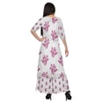 thumbnail image 5 of Moomaya Plus Size Printed Loose Palazzo And Kurta Set Ethnic Dress For Women, 5 of 6