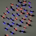 thumbnail image 2 of 6pcs, 3D LED Halloween Bat Decor - Waterproof PVC Stickers for Home, Indoor, and Party Decor, 2 of 4