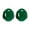 Green, variant on UDIYO Fashion Women Natural Green Agate Stone Inlaid Plated&nbsp;Stud Earrings Jewelry Gift
