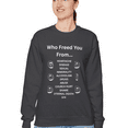 thumbnail image 4 of "GOD DID" (WL) Crewneck Sweatshirt w/ Scripture Design (1 John 1:9), 4 of 6