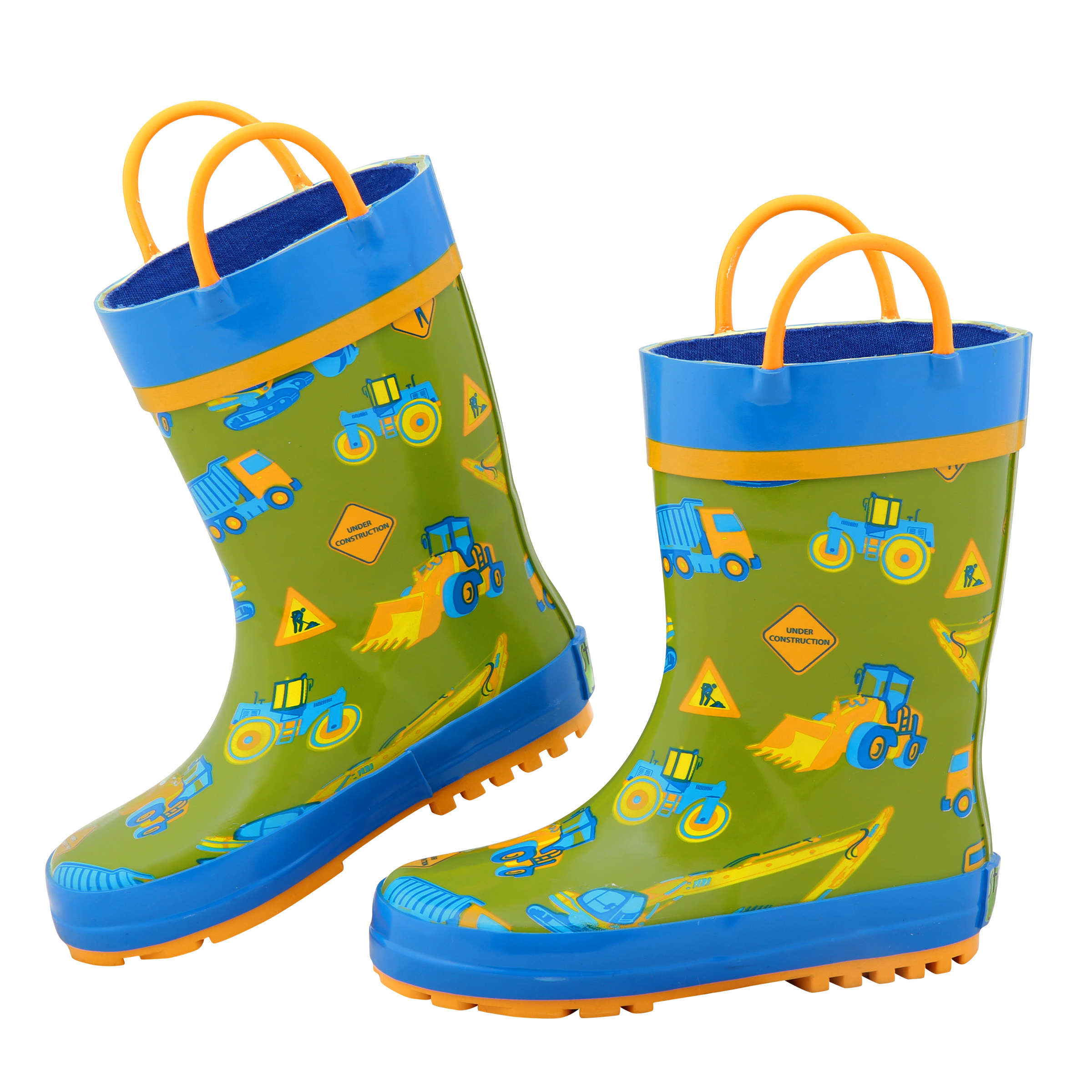 All Over Print Rainboots, Construction - image 1 of 4