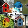 thumbnail image 5 of DIY Homemade Wood Birdhouse Kit: Easy Paint & Build - Customizable Design - Fun Activity for Creativity - Arts & Crafts for Kids Ages 3-12, Includes Paints & Brushes, 5 of 9
