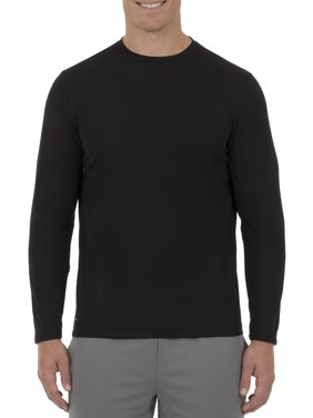 Athletic Works Men's Active Quick Dry Performance Long Sleeve Tee Shirt