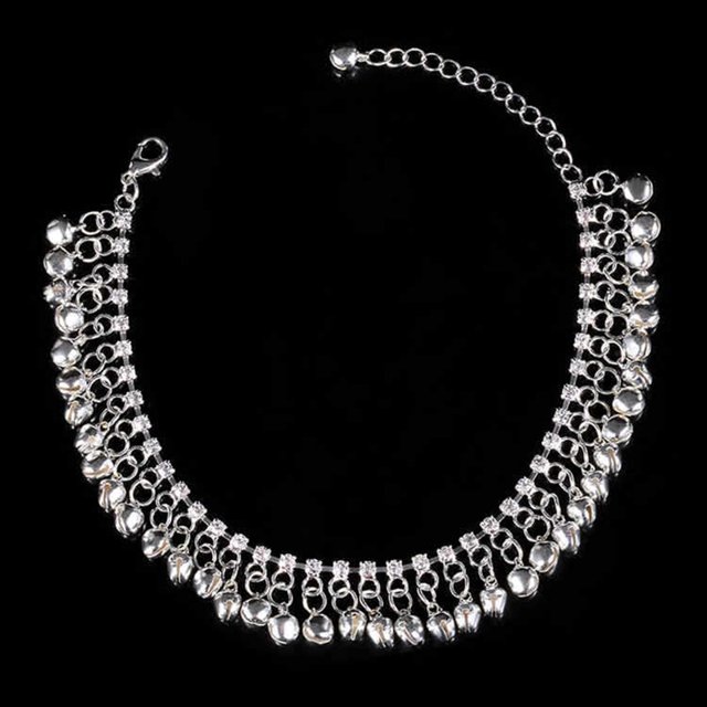 Bijou de Décoration pour les Pieds Réglable Style Vintage Bracelet de Cheville Patte d'Éléphant Charme Bracelet de Cheville