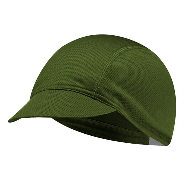 Famelof Solid Mesh Outdoor Cycling Cap Running Sports Fishing Hat (Army  Green) 
