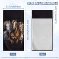 thumbnail image 7 of XYZCANDO Horses Car Seat Cover Towel Waterproof and Sweatproof Towels Seats Covers for Gym Workout Running Swimming Beach and Hiking Car Drying Towels & Seat Protectors, 7 of 7