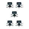 thumbnail image 2 of Transemion 1/2/3/5 Kitchen Hanger Self-adhesive Replacement Solid Color Rotatable 6 Claw Detachable Cup Brush Rack Holder Accessories Blue 5PCS, 2 of 6