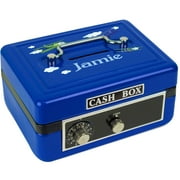 Personalized Airplane Cash Box