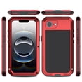 thumbnail image 7 of Armor Metal Aluminum Shockproof Phone Case for iPhone 16e, 360 Full Body Protective Rugged Outdoor Military-Grade Shockproof Cover, 7 of 7