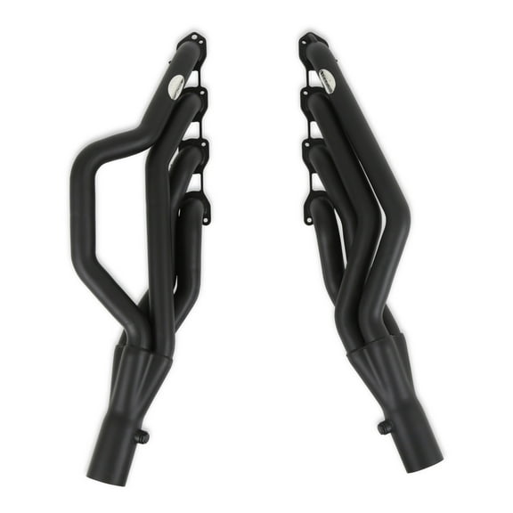Hooker Blackheart BH2583 Gen III Hemi Swap Mid-Length Headers - Black Painted Steel