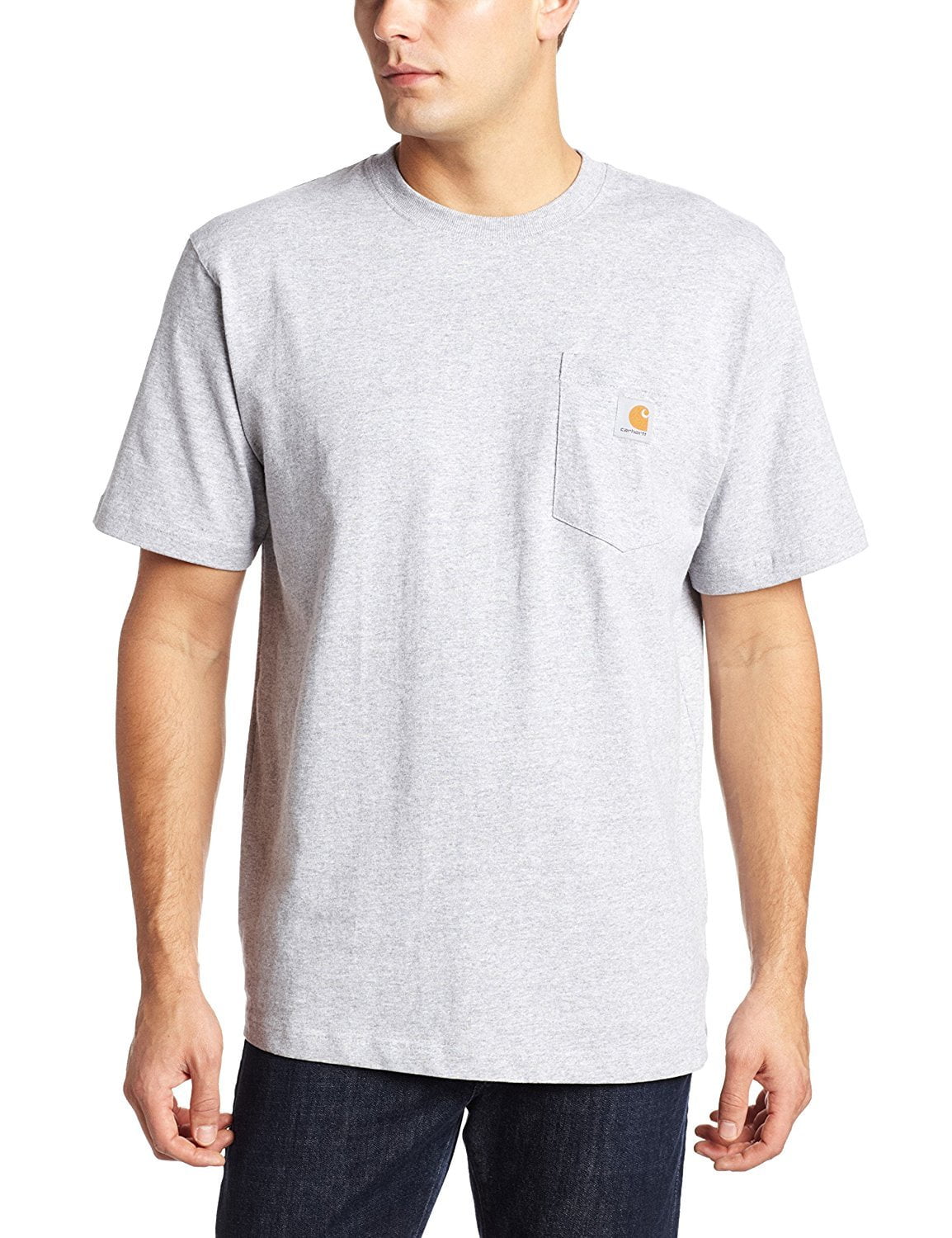 Carhartt Men's Loose Fit Heavyweight SS Pocket T Shirt - Walmart.com