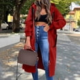 thumbnail image 6 of QQZ Long Oversized Zip Up Hooded Coat Women, Oversized Hoodies For Women, Fall Travel Daily Business Casual Outdoor Outfits, 6 of 9
