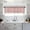 Pink, variant on Christmas Snowflakes Valance Curtains for Kitchen/Living Room/Bathroom/Bedroom Window, Winter Xmas Pine Leaf Grey on Linen Rod Pocket Small Topper Half Short Window Curtains Sheer Scarf 42"x18"