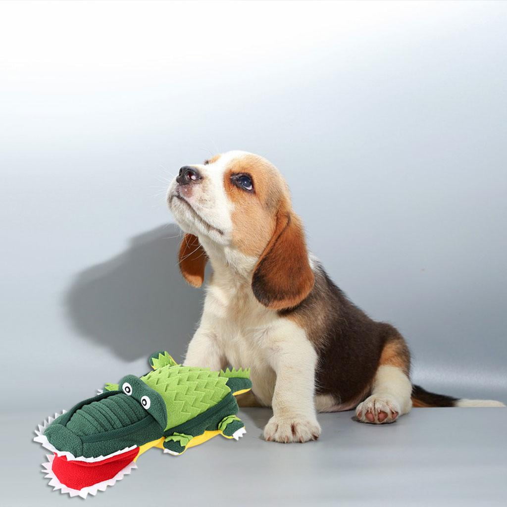 Bvdfgk Dog Sniffing Toy Stress Relief Easy to Fill Interactive feed Game Dog Treat Dispenser Feeding Training Chew Toy Slow Feeder for Outdoor