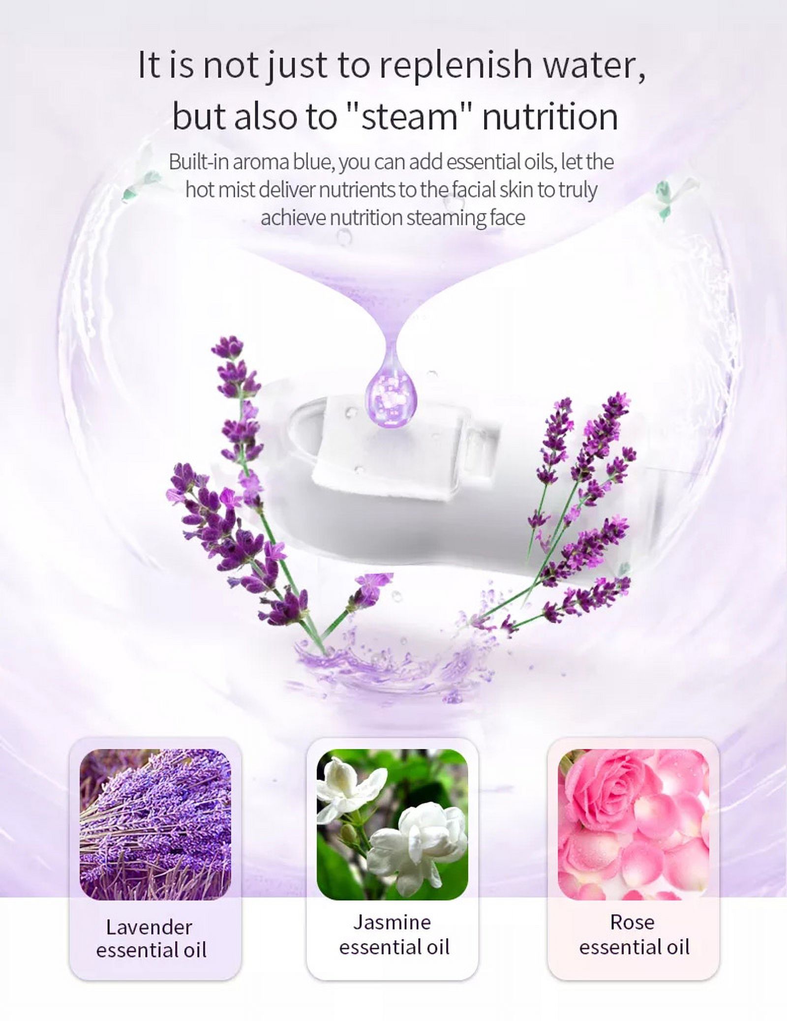 Ozone Facial Vaporer Facial Deep Cleaning Warm Mist Humidifier Spray Salon Home Spa Skin Care Whitening