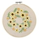 thumbnail image 3 of Kit de inicio de bordado floral, kits completos de hilo para punto de cruz preimpresos Estilo 3, 3 of 9
