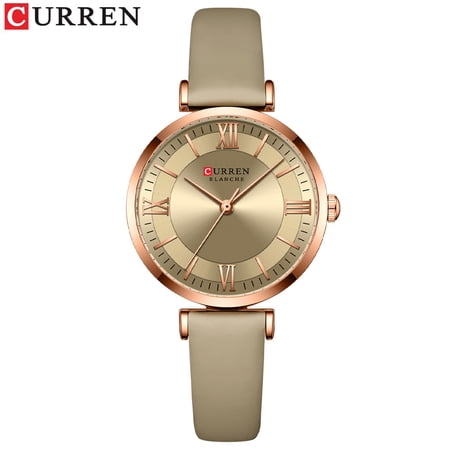 Women s watches fashionable and casual women s watches with leather straps wristwatches