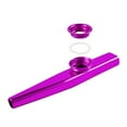 thumbnail image 2 of Portable Metal Kazoo Diaphragm Mouth Kazoo Mini Flute Musical Instrument for Beginners, 2 of 12