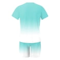 thumbnail image 5 of Men's Short Sets 2 Piece Outfits Tropical Graphic Tees and Shorts Sets Beach Vacation Outfits, 5 of 5