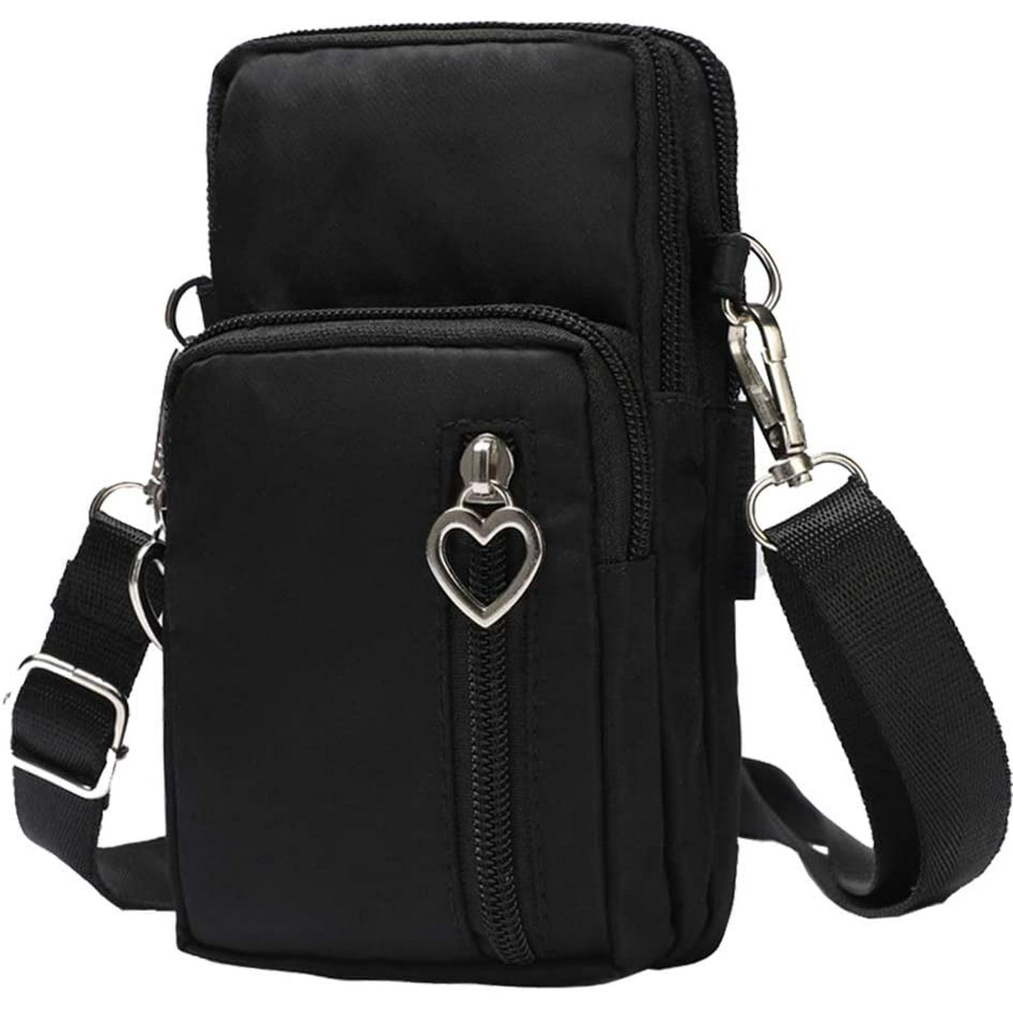 Mobile phone shoulder bag universal mobile phone pocket for hanging card pocket wallet small pocket ladies bag for women