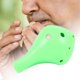 thumbnail image 1 of Instrumento Musical profesional de 6 agujeros Alto Ocarina, juguete educativo de aprendizaje para pequeños, amantes de la música, principiantes, Verde shamjiam Alto Ocarina, 1 of 9