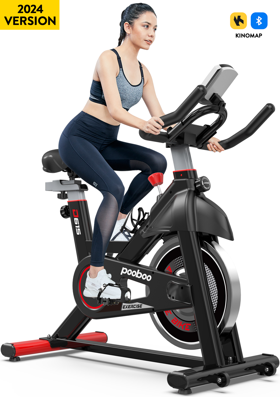 Vélo Elliptique Magnétique Silencieux - 16 Niveaux De Résistance, Écran LCD, Charge 120kg - Idéal Maison