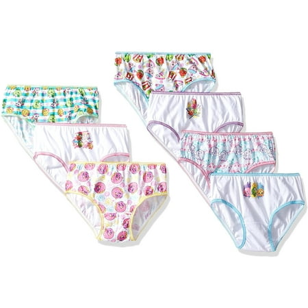 UPC 045299038136 product image for Shopkins Little Girls Underwear, 7 Pack, Sizes 4-8 | upcitemdb.com