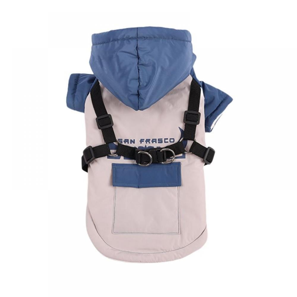 Fleece Lining Extra Warm Dog Jacket Coats in Winter for for Outdoor