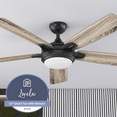 thumbnail image 3 of Prominence Home 52" Lorelai IO Bronze 5 Blade Ceiling Fan with Smart Remote, 3 of 13