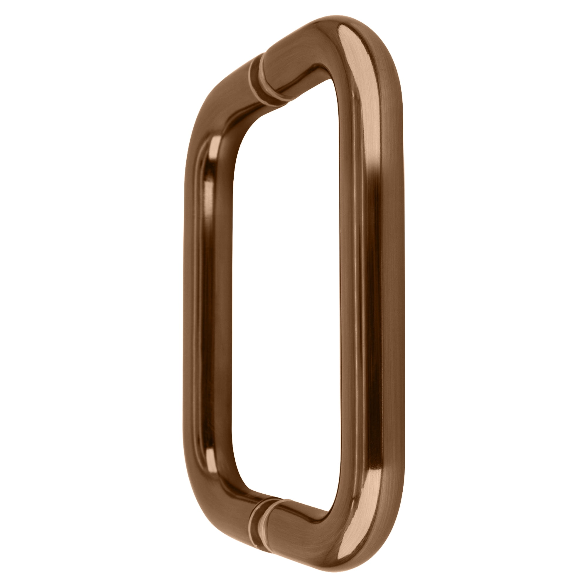 CRL BPD6ABRZ Antique Bronze 6" Back-to-Back Solid Brass 3/4" Diameter Pull Handles Without Metal Washers