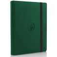 thumbnail image 1 of Carpeta coleccionable Fabmaker con 9 compartimentos para 360 tarjetas, color verde oscuro, 1 of 7