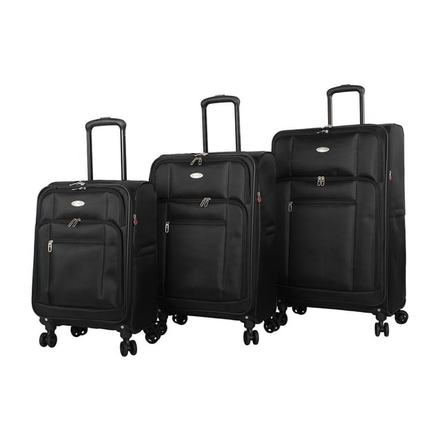 Set de Equipaje On Tour 3 Piezas 20", 24" y 28" Negro