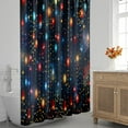 thumbnail image 3 of The Christmas Fun Pattern Shower Curtain for Bathroom Shower Curtain Set with 12 Hooks Waterproof Fabric Bath Curtain for Bathtub Restroom Decor, 72 X 72 in, 3 of 6