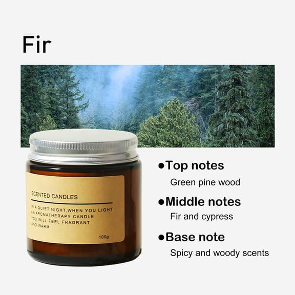 Scented Candles for Home, Strong Fragranced Aromatherapy Candle, Soy Wax Candles for Men and Women, Natural Plant-Based Scented Candle Gift for Relaxation and Decor