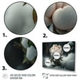 thumbnail image 3 of Designart A Blooming White Peony Flower In Winter I Canvas Wall Art, 3 of 5