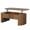 thumbnail image 4 of Kadyn Coffee Table, Center Table, Tea Table,47" Lift Top Coffee Table, Wooden Coffee Table, Living Room Center Table, Brown, 4 of 5