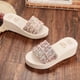 thumbnail image 4 of Zapatos de cuña con chanclas de verano para mujer, cómodos zapatos informales de playa Wmkox8yii  hj789, 4 of 8